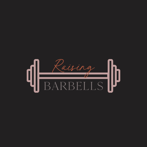 Raising barbells logo